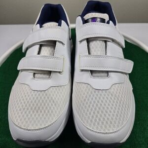 FiTec Mesh Walking Shoes Mens 14 4E White Double Strap Slip Resistant NWB Casual